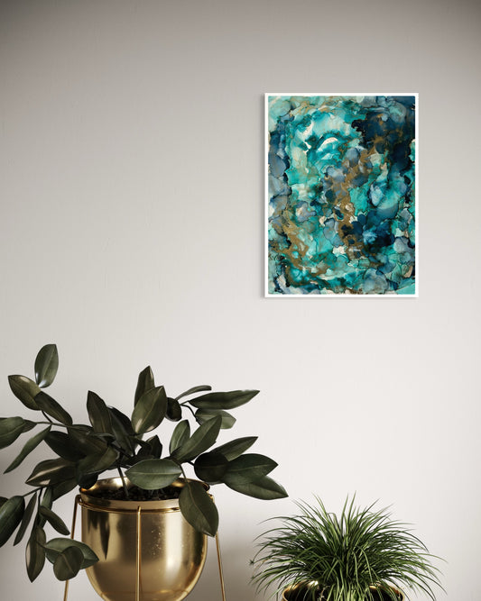 Majestic Blue Lagoon